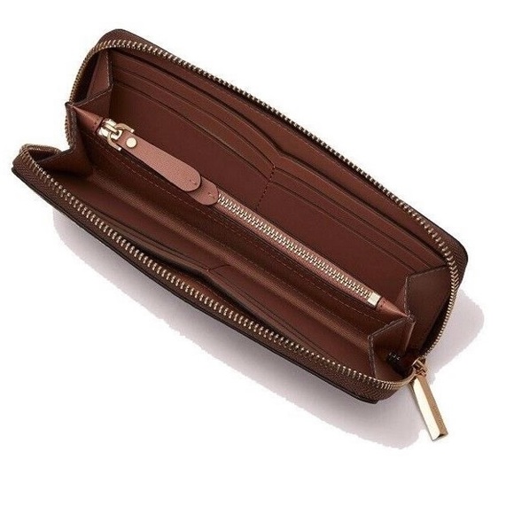 Kate Spade New York Metallic Leopard Slim Continetnal Wallet - Picture 2 of 2